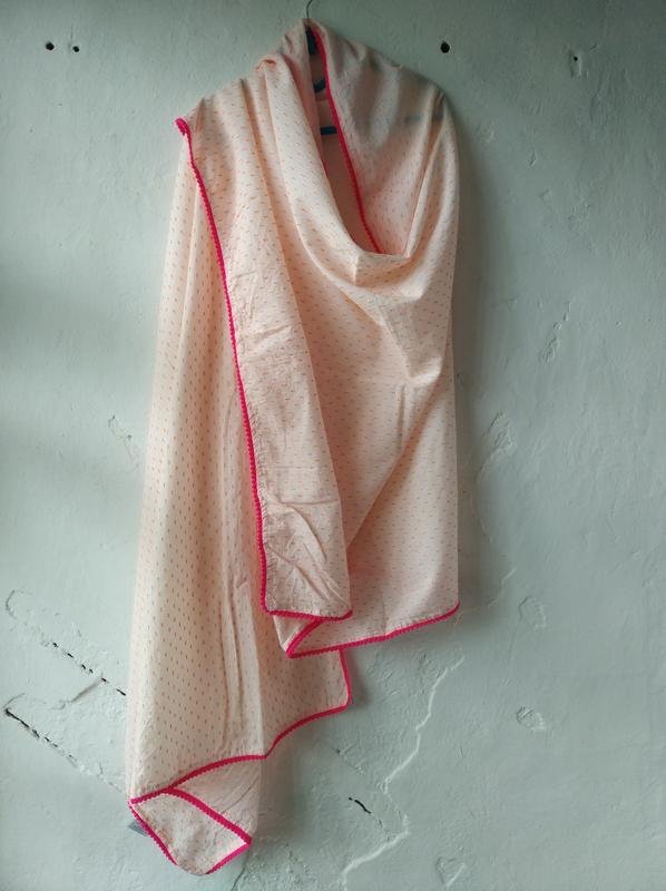 Donna Boden Sciarpa Rosa Cotone Taglia Unica