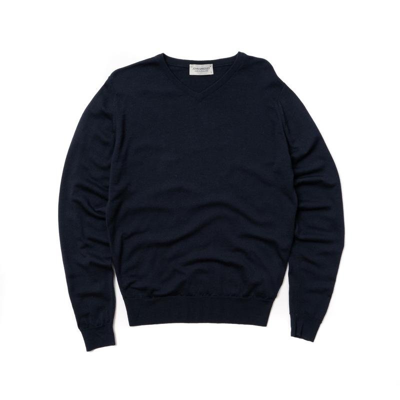 Женский John Smedley Свитер Чёрный Шерсть 36 / S /