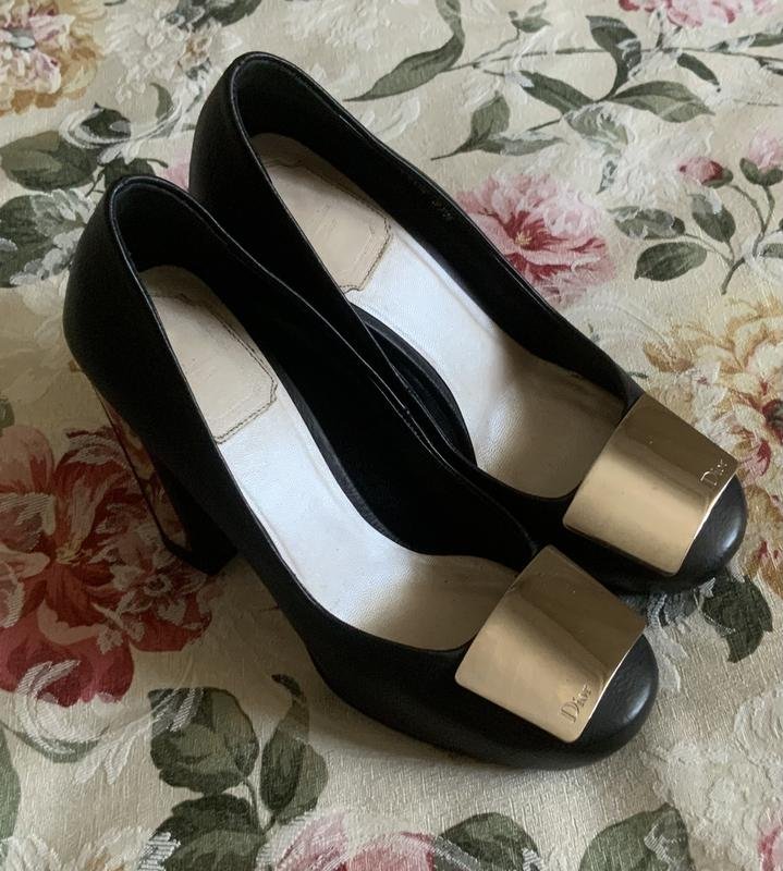 Women Christian Dior Heels Black 37.5