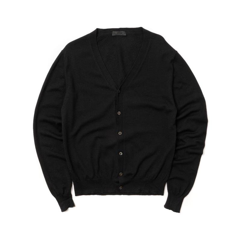 Мужской Prada Свитер Чёрный 38 / M / 46