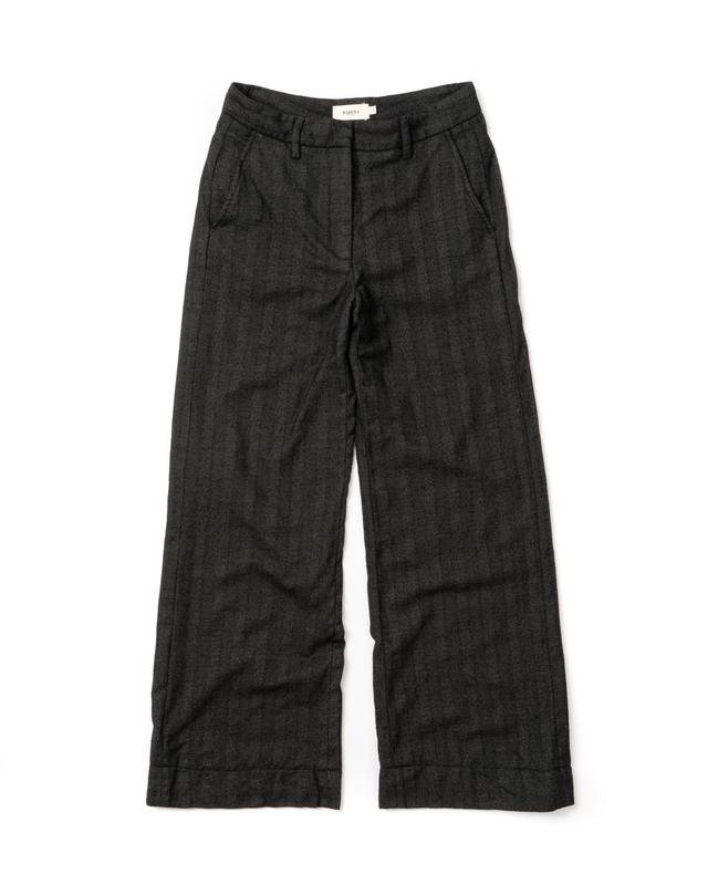 Donna Barena Pantaloni Neri Lana 36 / S / 44