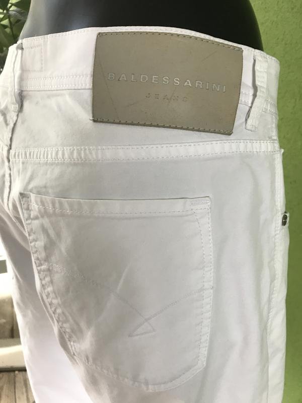 Men Baldessarini Jeans White Cotton 36 / XL / 50