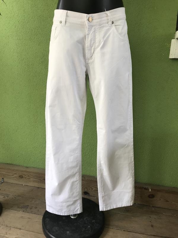Men Baldessarini Jeans White Cotton 36 / XL / 50