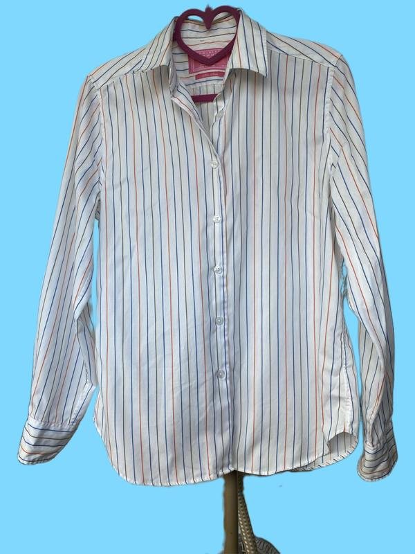 Женская Charles Tyrwhitt Рубашка Белая Хлопок 40 /