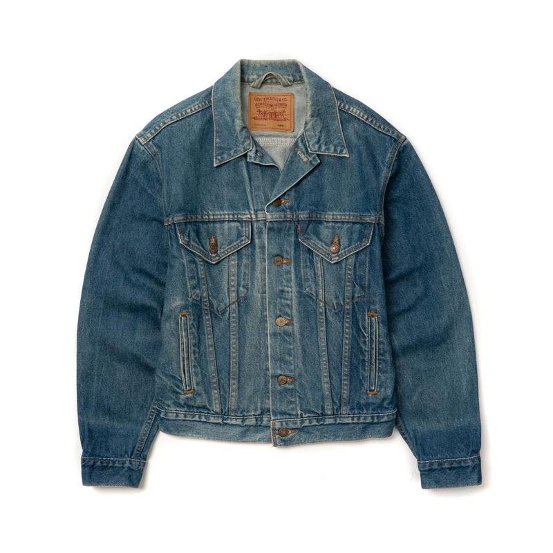 Homme Levi's Veste Bleu Marine Coton 36 / S / 44