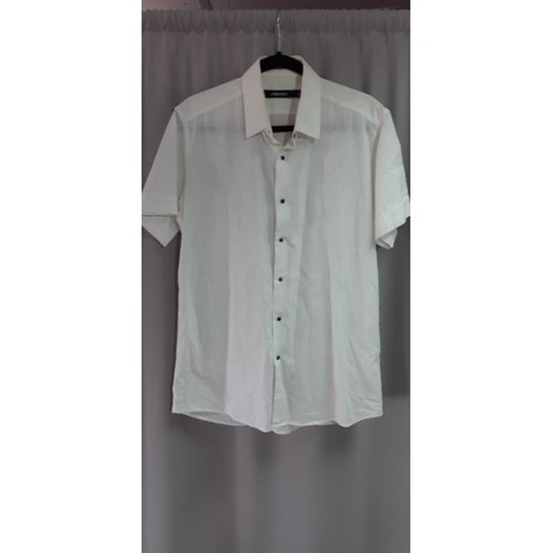Homme Karl Lagerfeld Polo Blanc Coton 42 / XL / 50