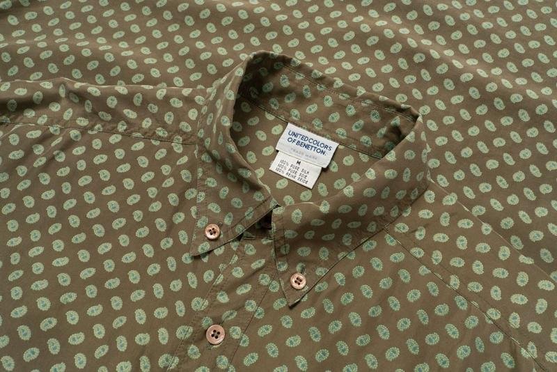 Мужской United Colors Of Benetton Рубашка Хаки