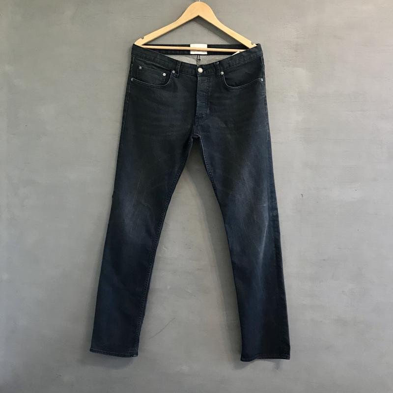 Herren Sandro Paris Jeans Marineblau Baumwolle 34