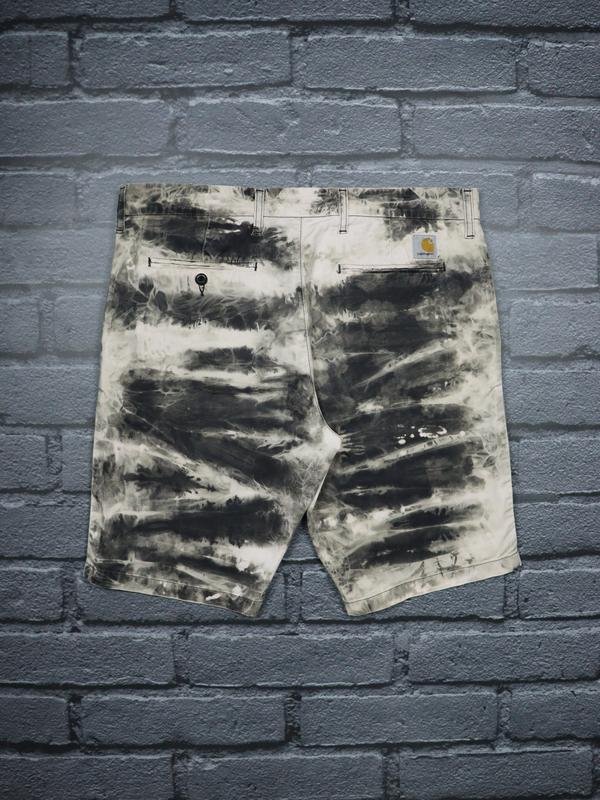 Men Carhartt Shorts Black 36