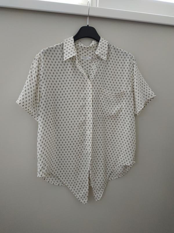 Donna Equipment Camicia Bianca Setà 36 / S / 44