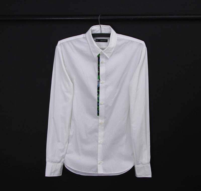 Herren Dsquared² Hemd Weiß 36 / S / 44