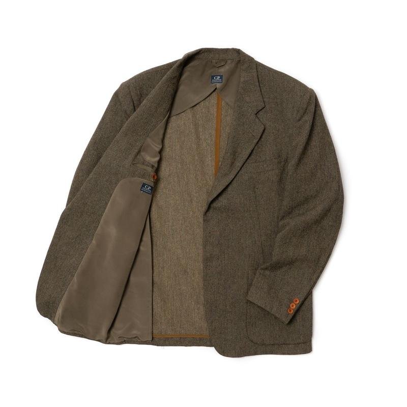 Homme C.P. Company Blazer Marron Laine L