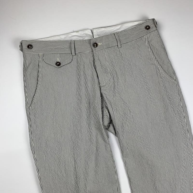 Мужские Suitsupply Брюки Серый Хлопок 32