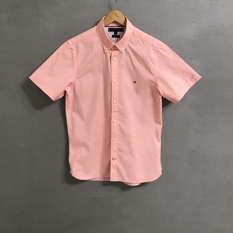 Мужская Tommy Hilfiger Футболка Розовая Хлопок 36