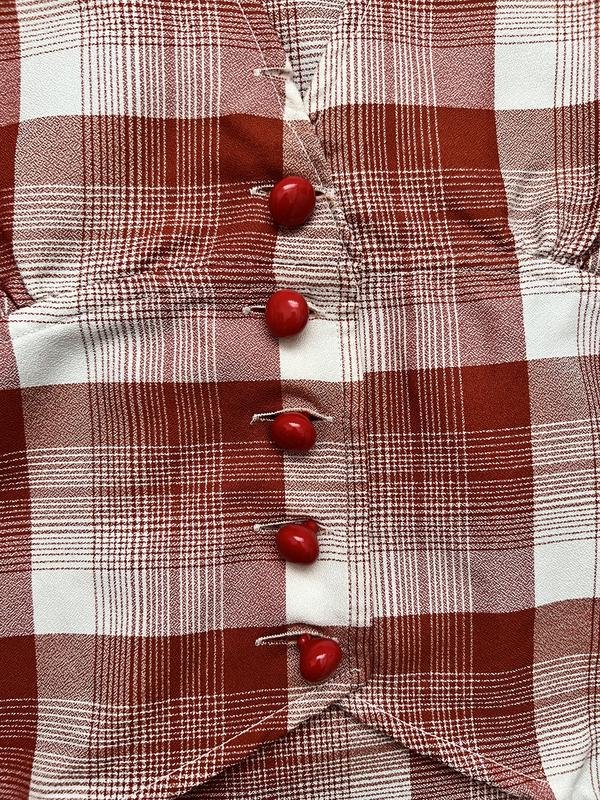 Women Mulberry Shirt Red Polyester 36
