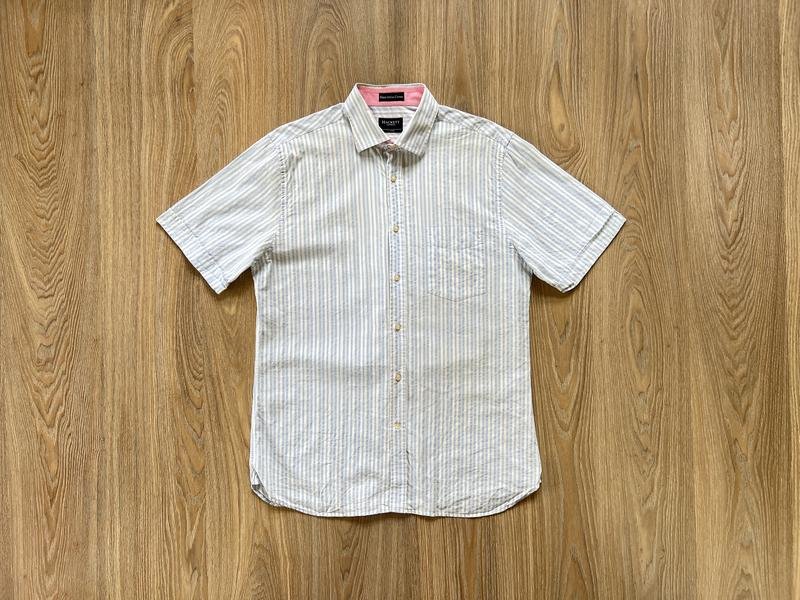 Men Hackett Shirt White Cotton 42 / XL / 50