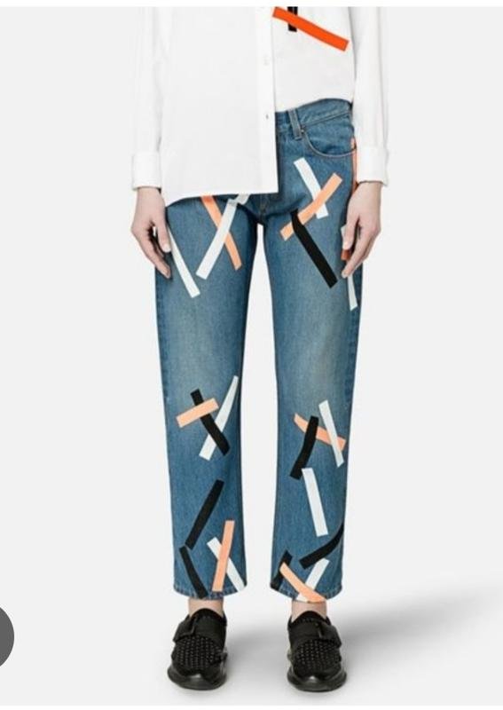 Женские Christopher Kane Джинсы Синий 26 / S