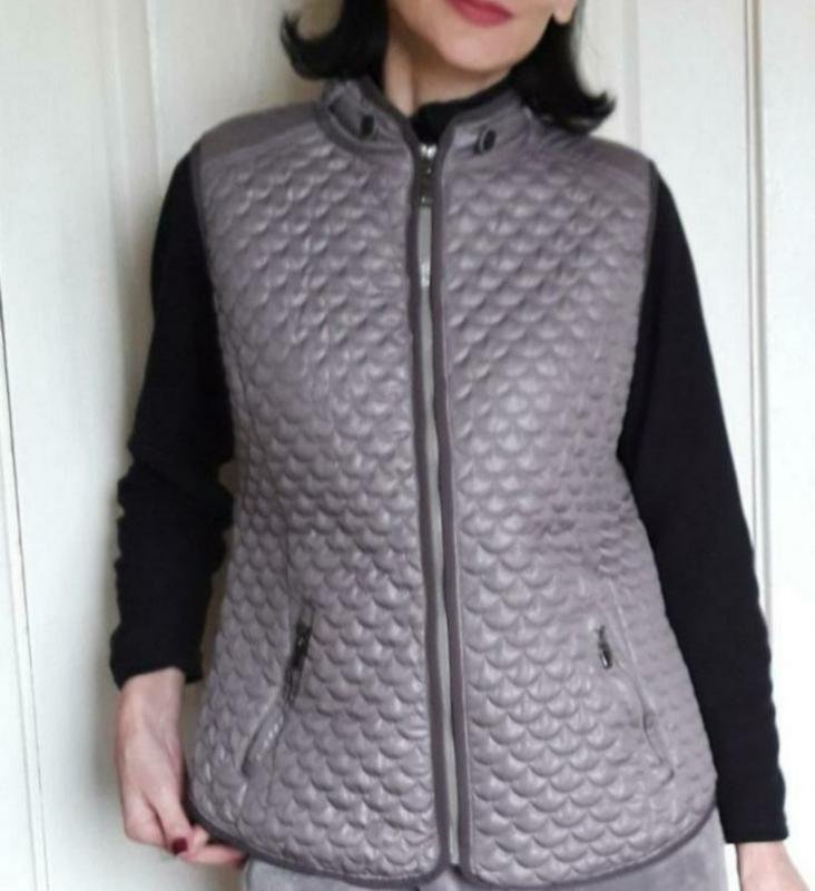 Donna Jessica (C&A) Gilet Grigio Poliestere S
