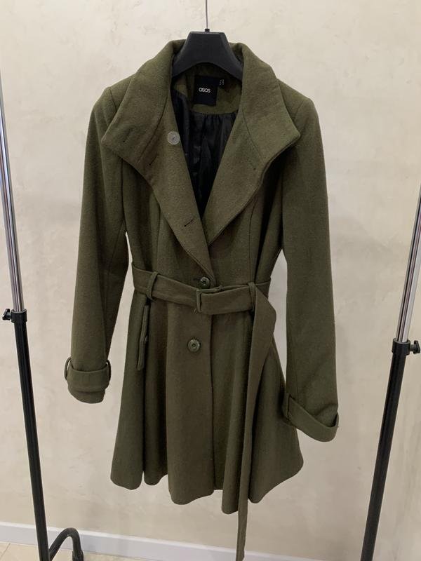 Женское ASOS Пальто Хаки  M