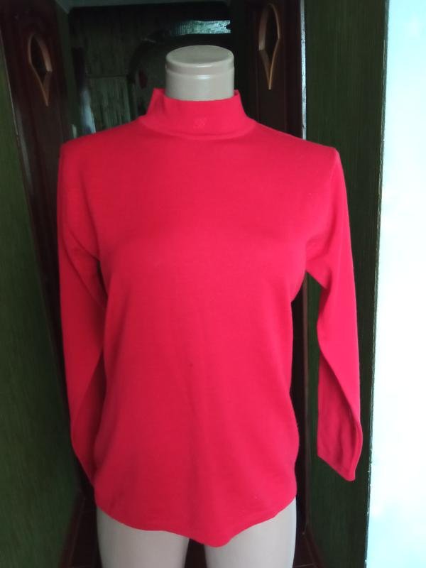 Damen Blumarine Pullover Rot Wolle 36 / S / 44