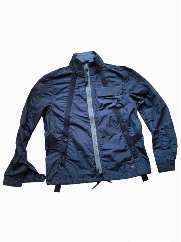 Men G-Star Raw Jacket Black Nylon L