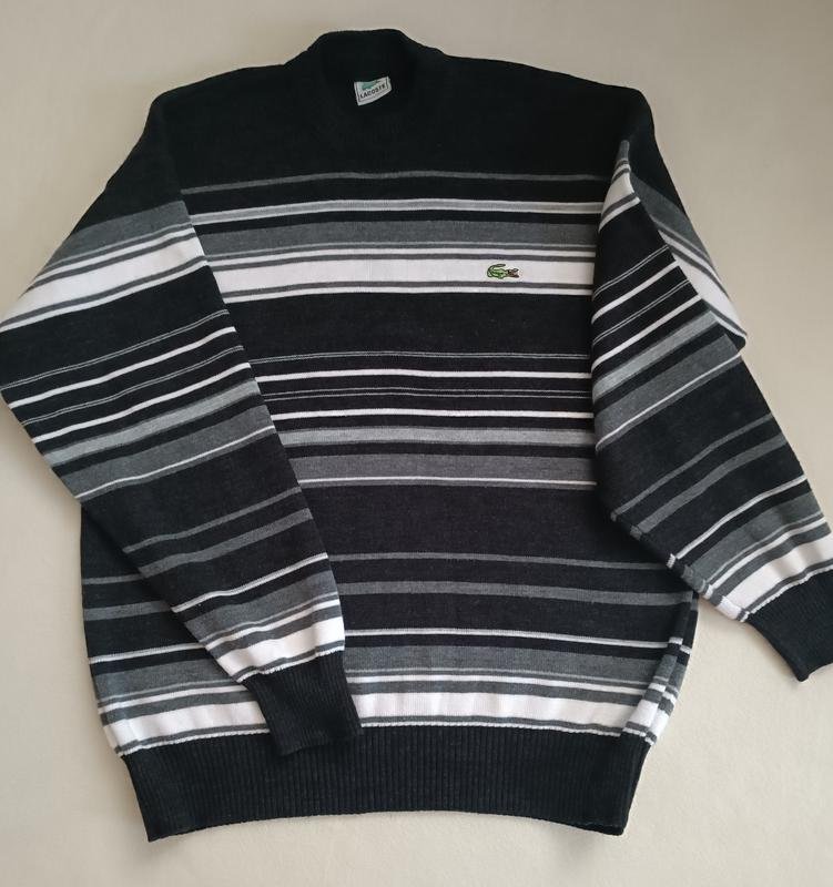 Homme Lacoste Pull Gris Acrylique 40 /L / 48