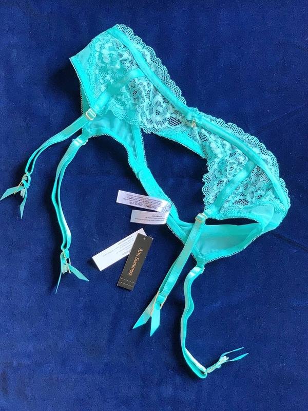 Donna Ann Summers Cintura in Pizzo Turchese Altro