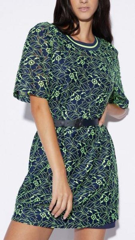 Женское Armani Exchange Платье Зелёный 36 / S / 44