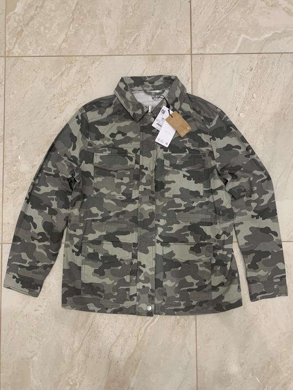 Мужской M&Co Куртка Серый 40 /L / 48