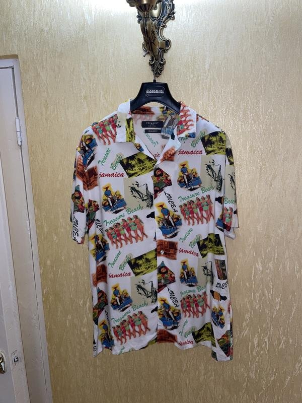 Uomo Primark T-Shirt Multicolore 40 /L / 48