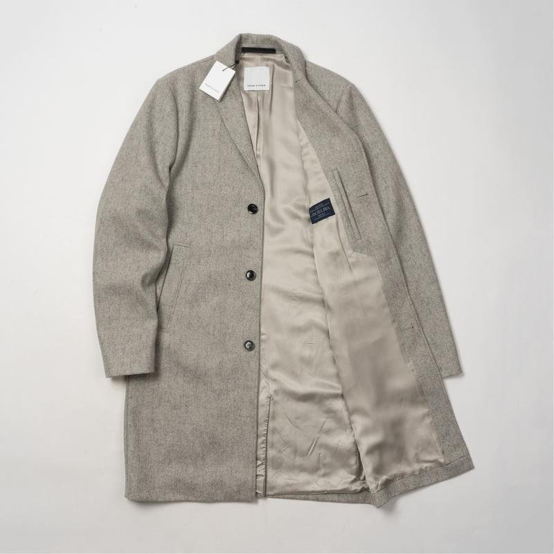 Мужское Samsoe Samsoe Пальто Серый Шерсть 40 /L /