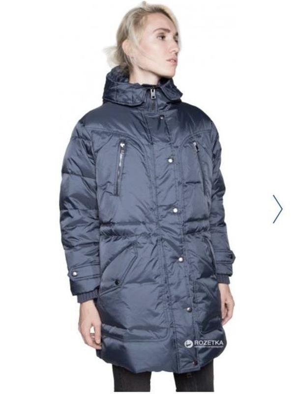 Женский Diesel Пуховик Тёмно-синий 36 / S / 44