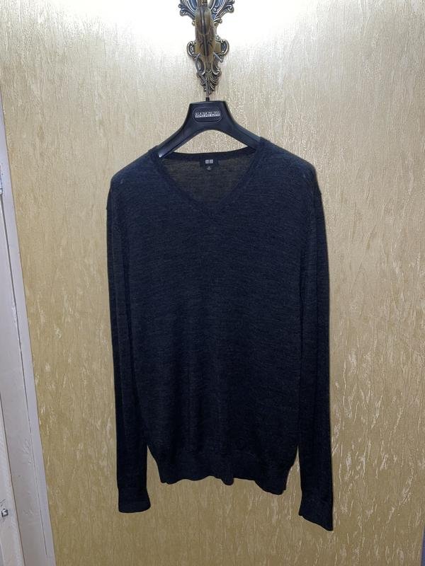 Homme Uniqlo Pull Gris 38 / M / 46