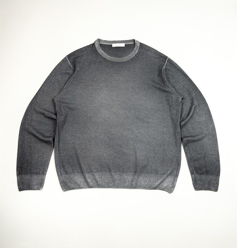 Men Cruciani Sweater Grey Cashmere 40 /L / 48