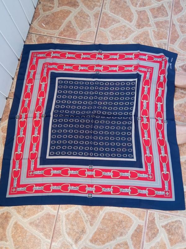 Donna Celine Sciarpa Multicolore Taglia Unica