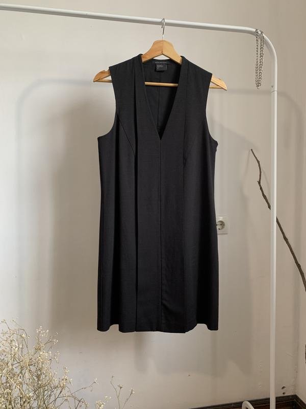 Женское Emporio Armani Платье Чёрный Полиэстер 34