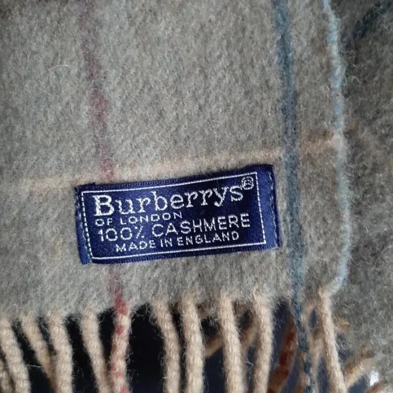 Женский Burberry Шарф Разноцветный Кашемир