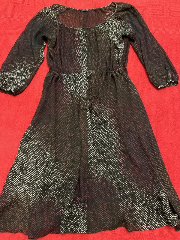 Donna Club Monaco Abito Multicolore Setà 38