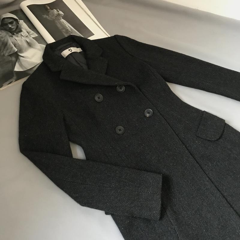 Donna Jil Sander Cappotto Grigio 32 / XXS / 40
