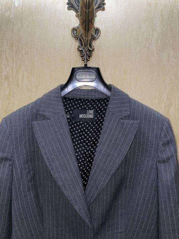 Women Moschino Jeans Blazer Grey 36 / S / 44
