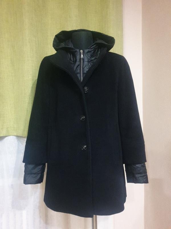 Женское Gil Bret Пальто Чёрный Шерсть 38 / M / 46