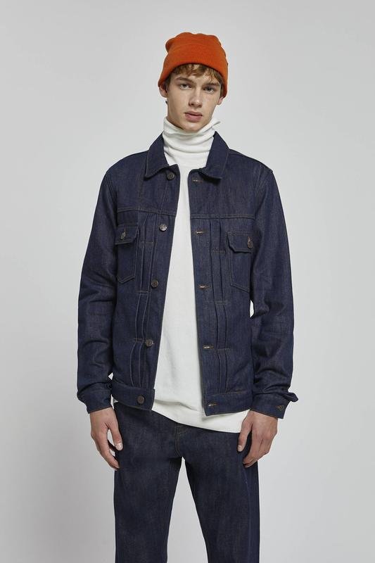 Uomo Pull&Bear Giacca Blu Navy S