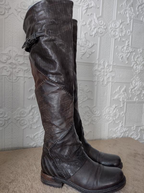 Damen A.S. 98 Stiefel Braun Leder 40
