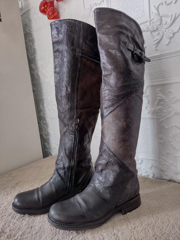 Damen A.S. 98 Stiefel Braun Leder 40