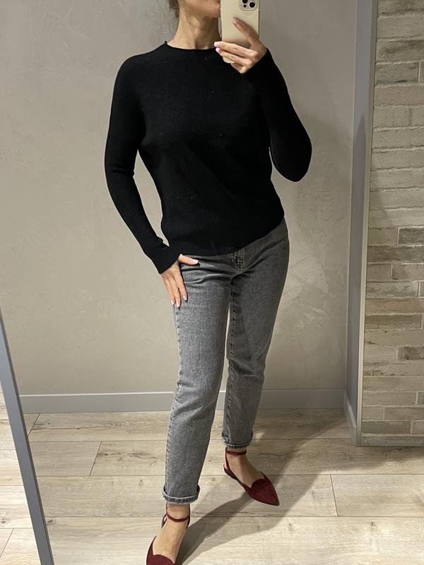 Damen DRYKORN Pullover Schwarz Wolle 34 / XS / 42