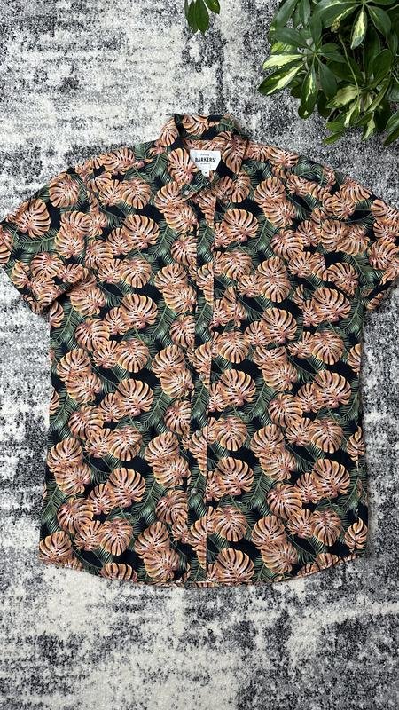 Мужской Barker Рубашка Коралловый 38 / M / 46