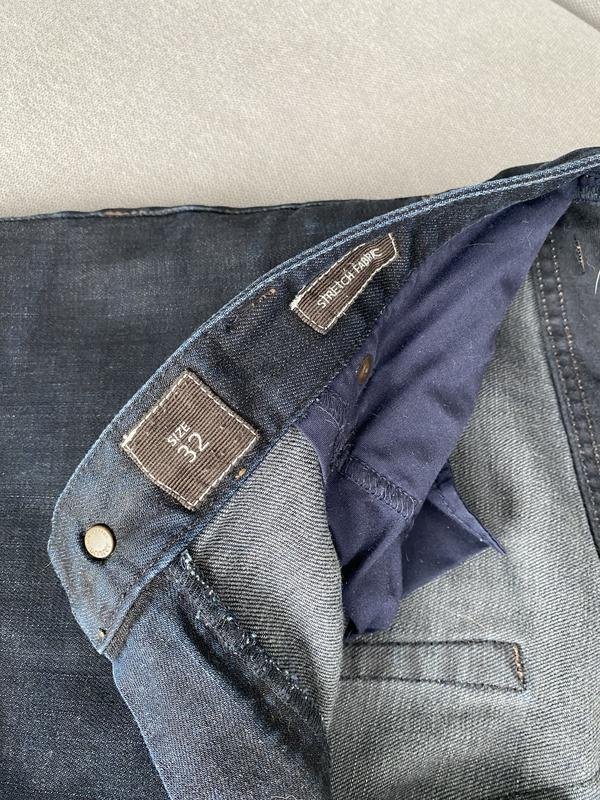 Мужской Armani Collezioni Джинсы Тёмно-синий 32 /