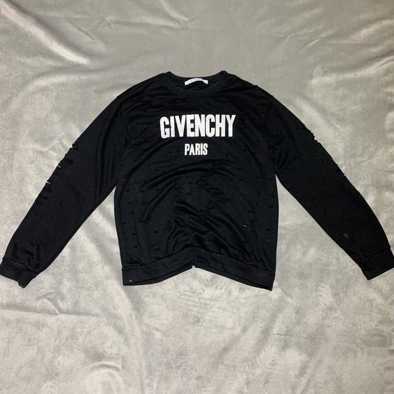 Herren Givenchy Sweatshirt Schwarz 40 /L / 48