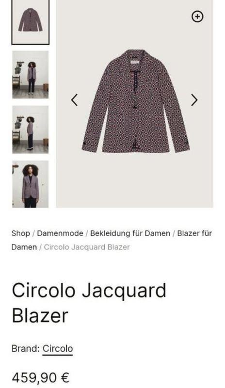 Женской Max Mara Пиджак Разноцветный 38 / M / 46