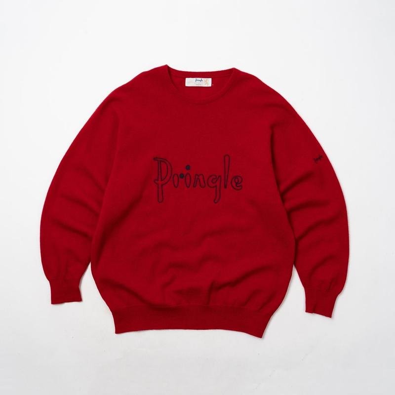 Herren Pringle of Scotland Pullover Rot Wolle 42 /